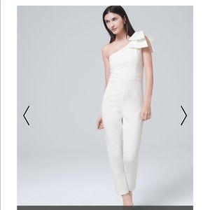 🌸NWT Adrianna Papell one shoulder jumpsuit🌸